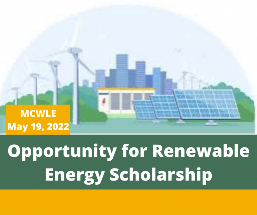 phd scholarship renewable energy
